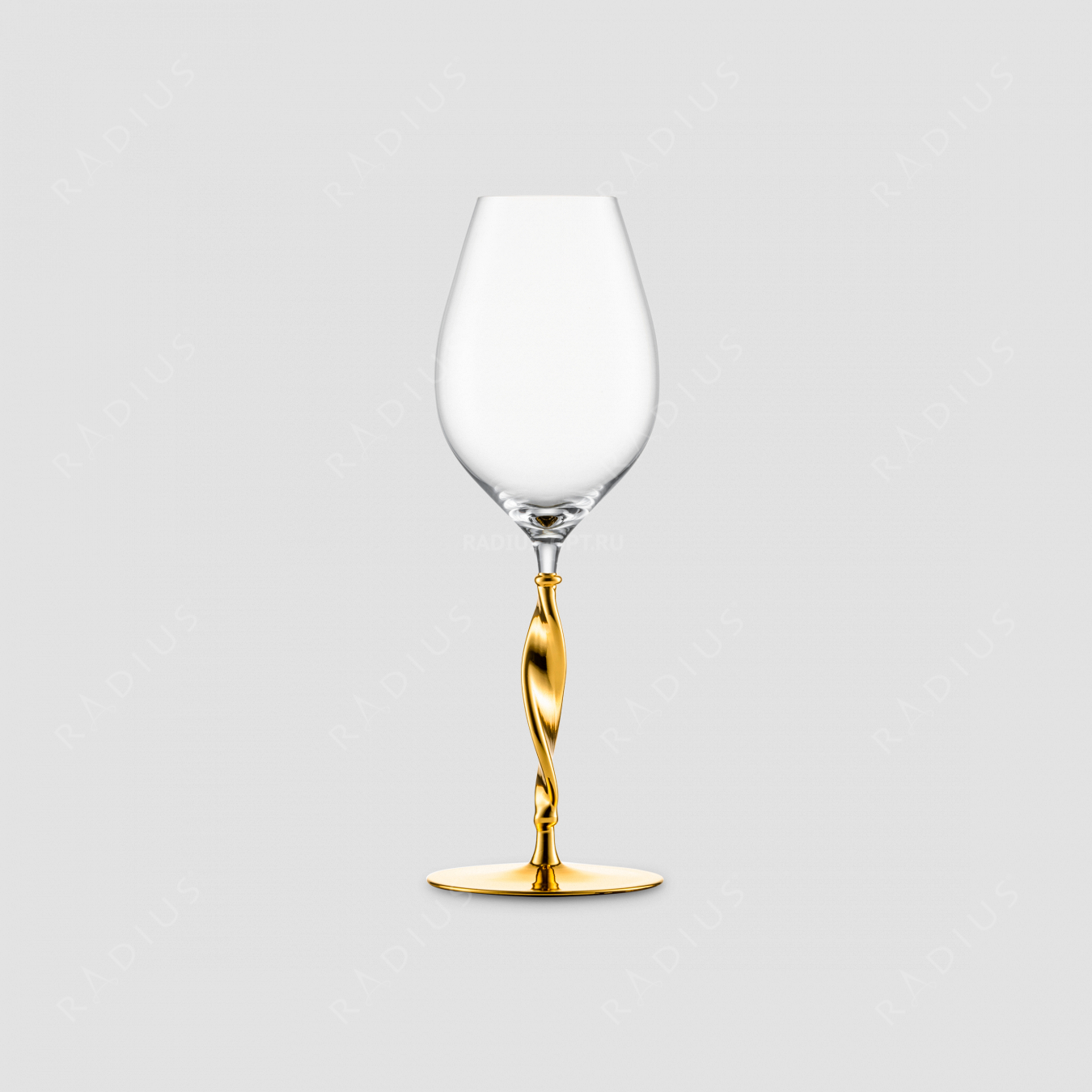 Бокал для шампанского, объем 400 мл, материал - бессвинцовый хрусталь, золото, cерия Champagner Exklusiv, EISCH, Германия