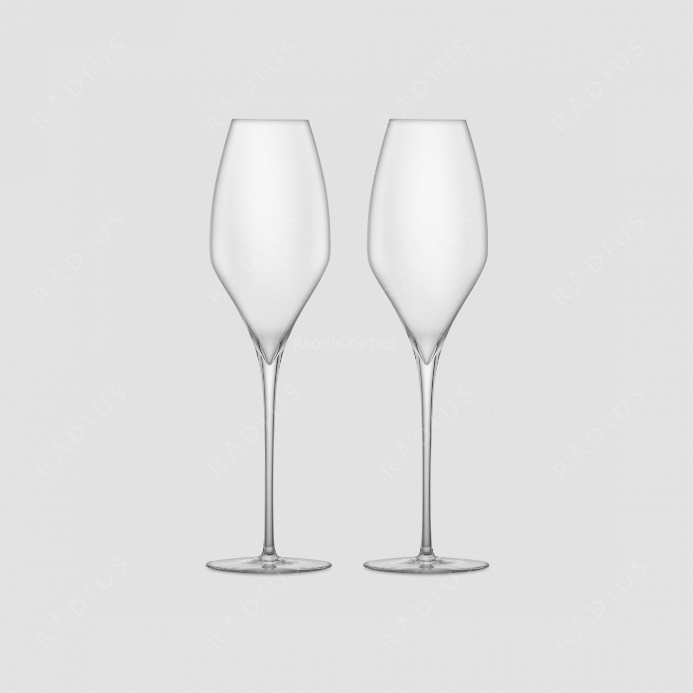 Набор фужеров для шампанского, ручная работа, объем 366 мл, 2 шт., серия Alloro, ZWIESEL GLAS, Германия