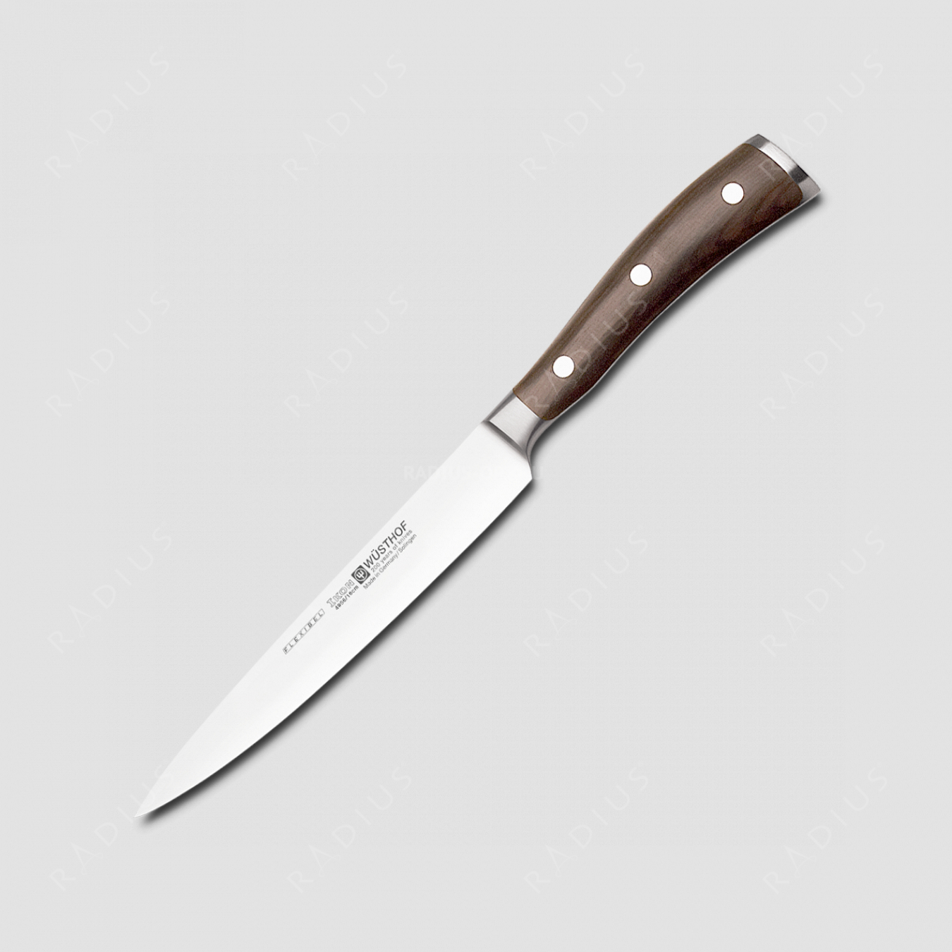 Нож кухонный филейный гибкий 16 см, серия Ikon, WUESTHOF, Золинген, Германия