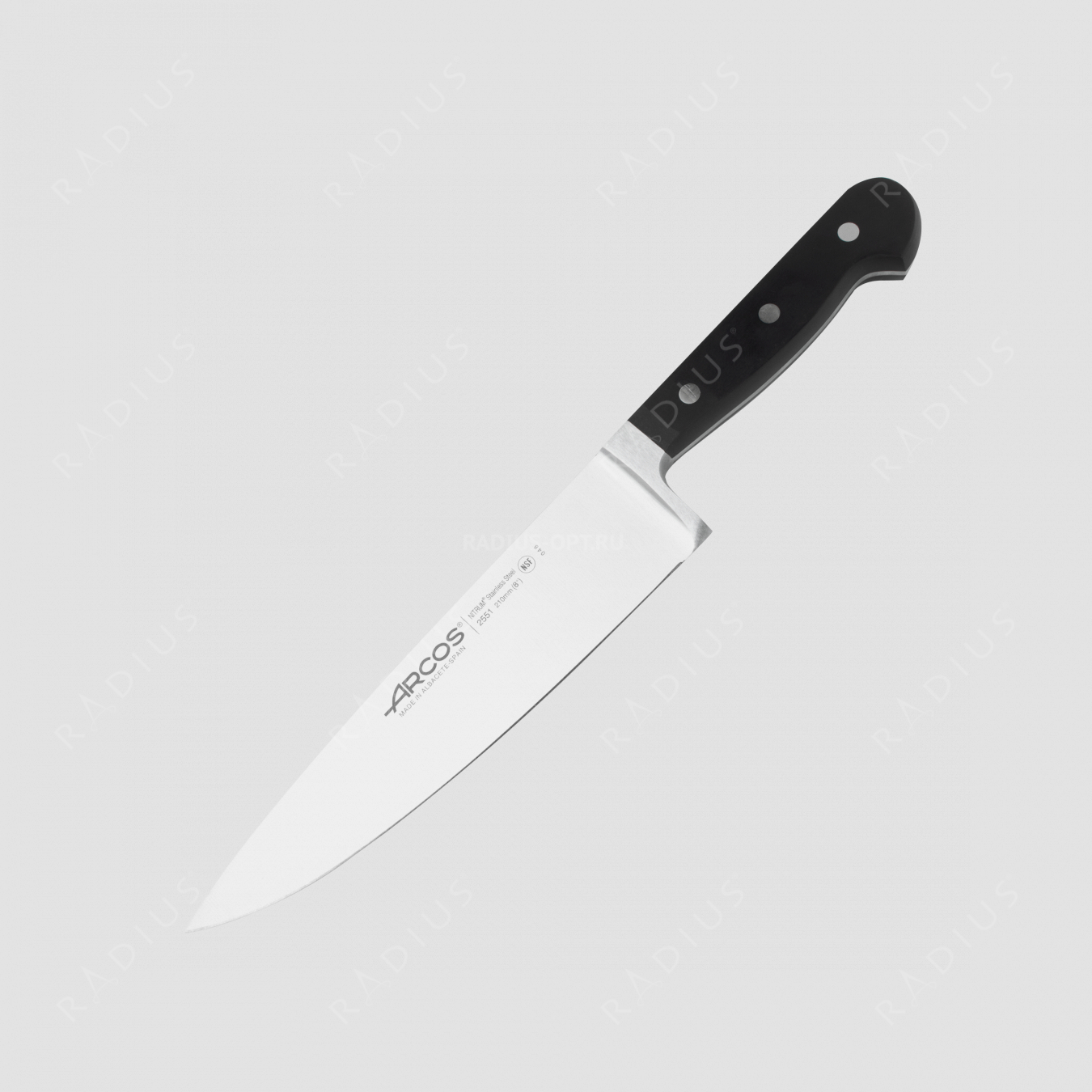 Профессиональный поварской кухонный нож 21 см, серия Clasica, ARCOS, Испания
