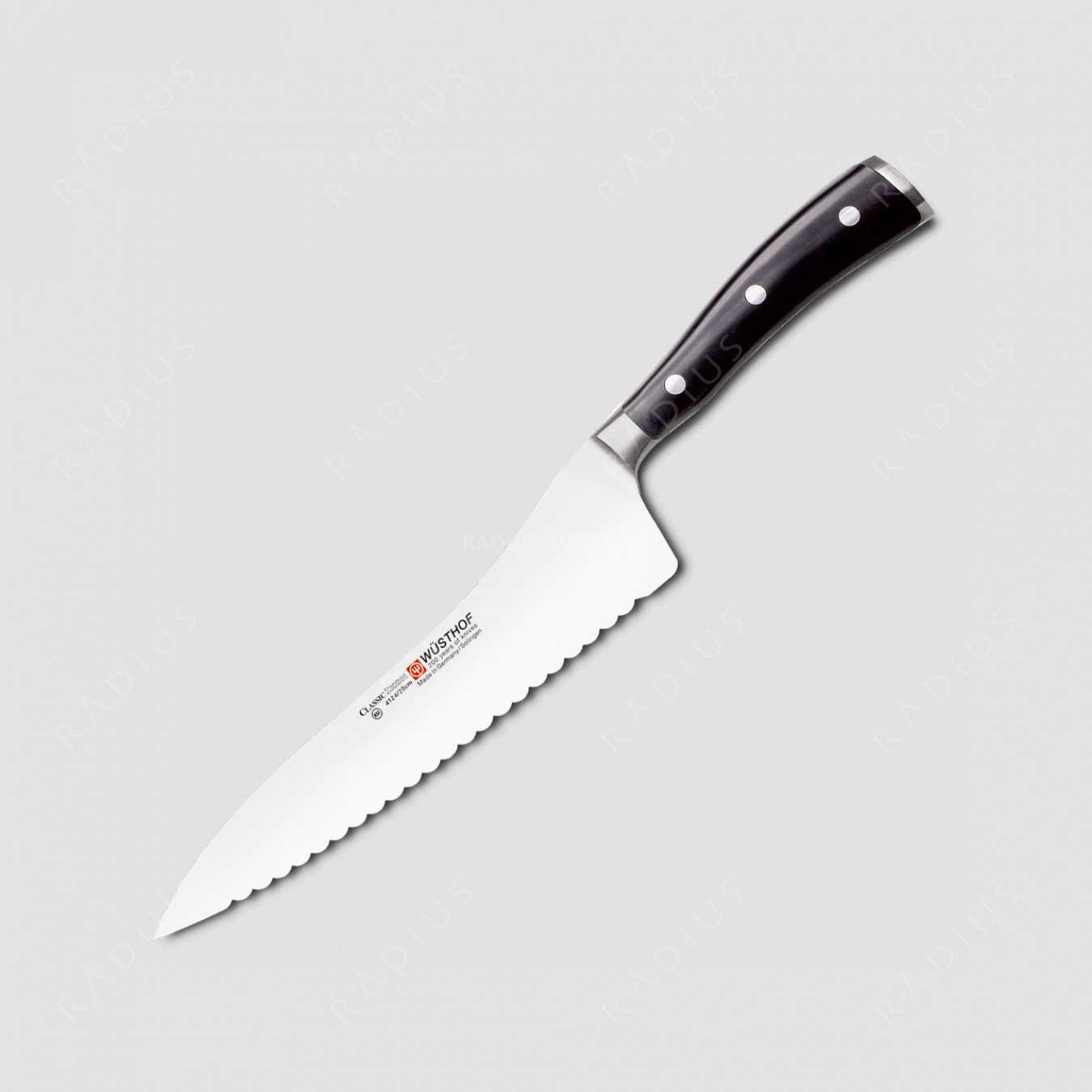 Нож кухонный для торта 20 см, серия Classic Ikon, WUESTHOF, Золинген, Германия