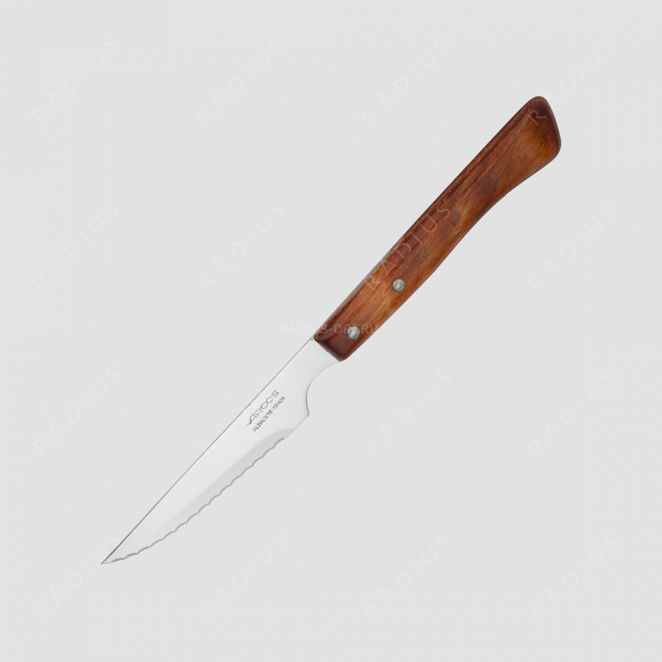 Нож столовый для стейка 110 мм, рукоять прессованное дерево, серия Steak Knives, ARCOS, Испания