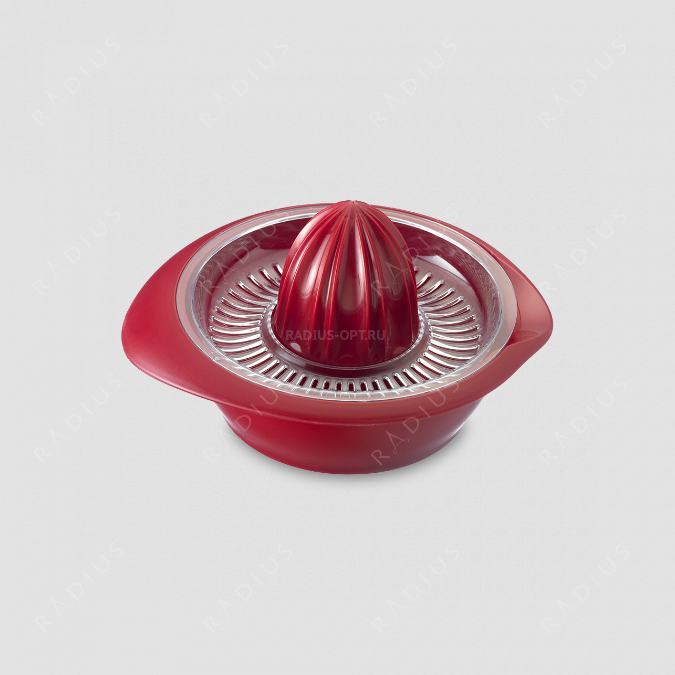 Ручная соковыжималка пластиковая для цитрусовых с сеткой, 200 мл. цвет красный, серия Plastic tools, Westmark, Германия