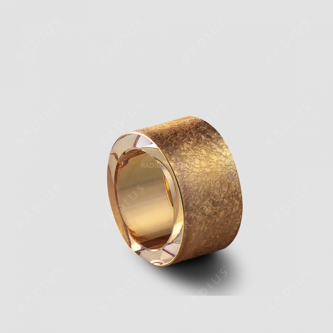 Кольцо для салфеток Rosegold, диаметр: 5 см, материал: бессвинцовый хрусталь, цвет: розовое золото, серия Gold Rush, EISCH, Германия