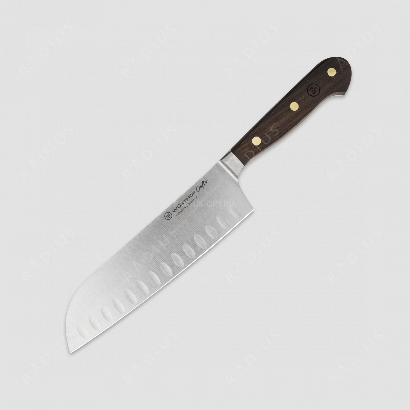 Нож кухонный Сантоку 17 см, серия Crafter, WUESTHOF, Золинген, Германия