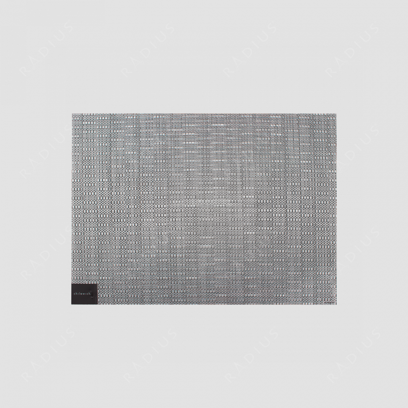 Салфетка подстановочная, жаккардовое плетение, винил, (36х48), Dove, серия Thatch, CHILEWICH, США