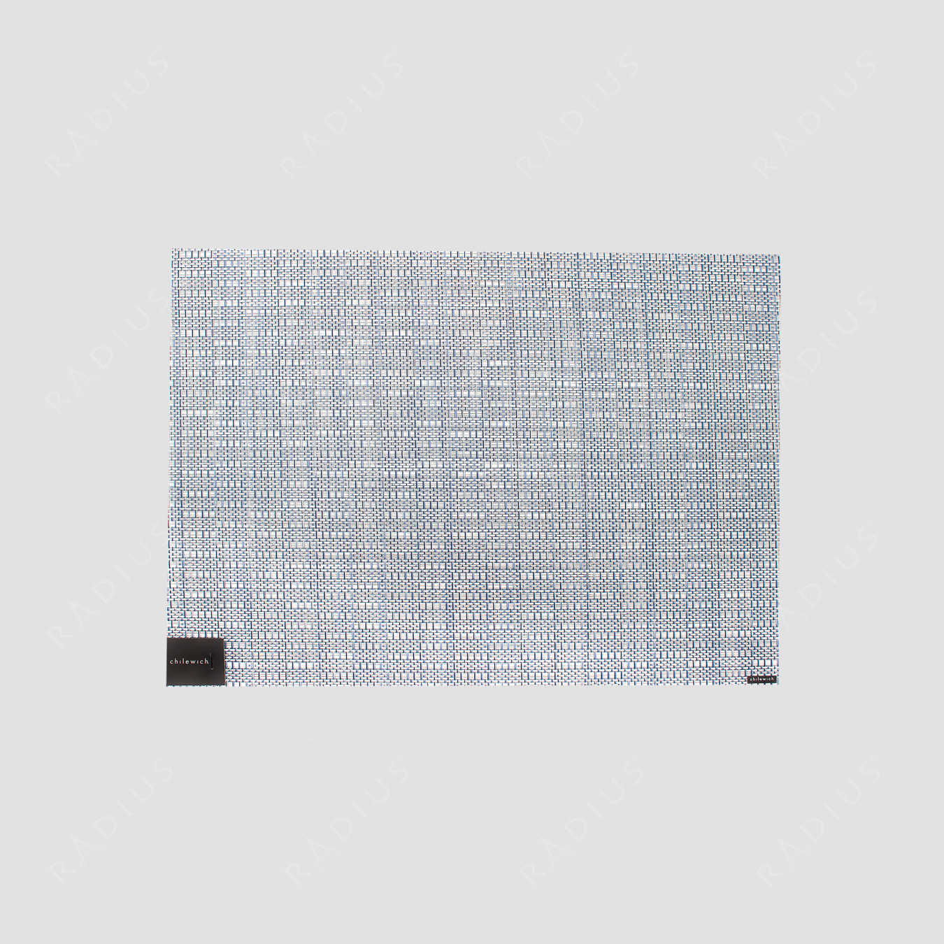 Салфетка подстановочная, жаккардовое плетение, винил, (36х48), Rain, серия Thatch, CHILEWICH, США